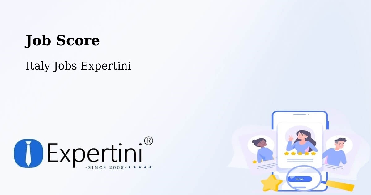 Job Score & Job Description Score Tool – Argelato - Italy Jobs Expertini